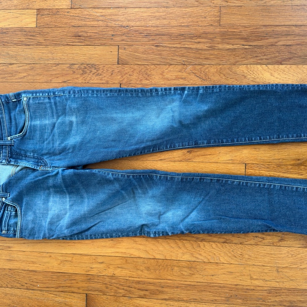 7 For All Mankind Blue Slim Jeans